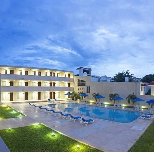 Hotel Bonampak Cancun Bagian luar foto